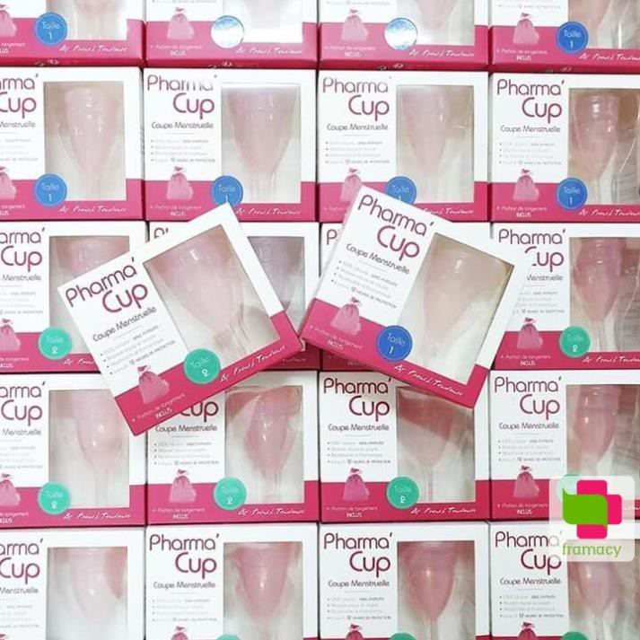 Cốc nguyệt san Pharma Cup Coupe Menstruelle/Pocket, Pháp (size 1,2) cho phụ nữ từ 18 tuổi trở lên