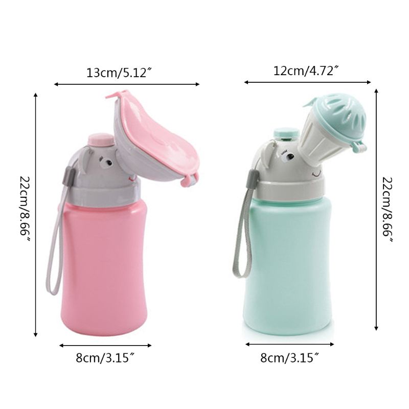 Bô Vệ Sinh Chống Rò Rỉ Tiện Dụng Cho Bé Đi Du Lịch / Dã Ngoại 500ML