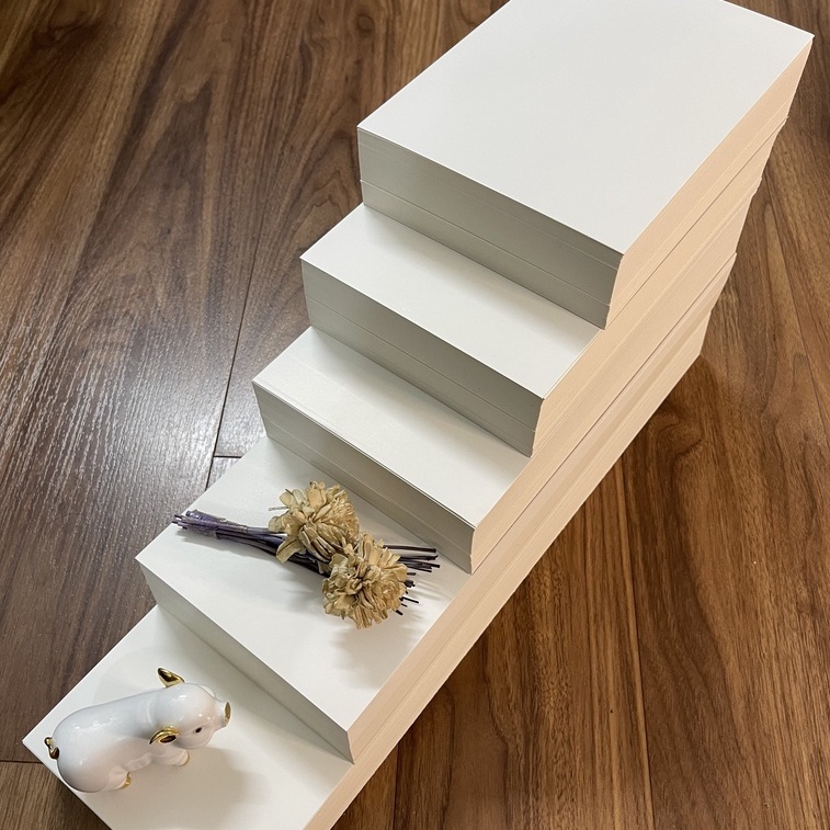 Flashcard - 100 Thẻ trắng 15x20 cm chuẩn giấy Ivory 350