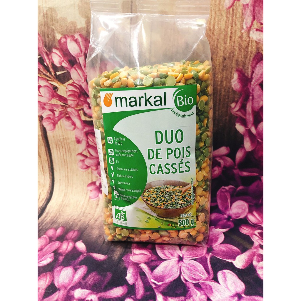 Đậu Hà Lan hữu cơ Markal (xanh &amp; vàng)