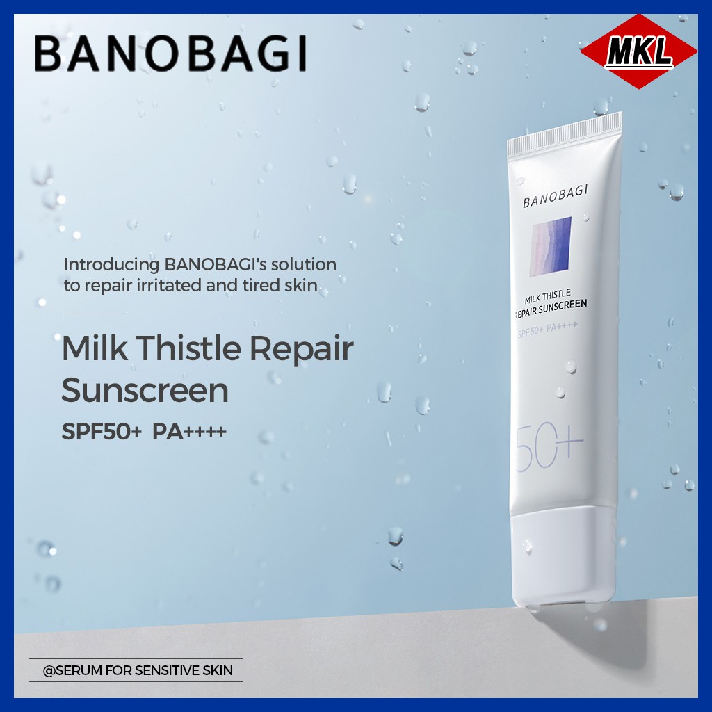 Kem chống nắng BANOBAGI cho da nhạy cảm REPAIR SUNSCREEN SPF 50+ PA++++ 50ml