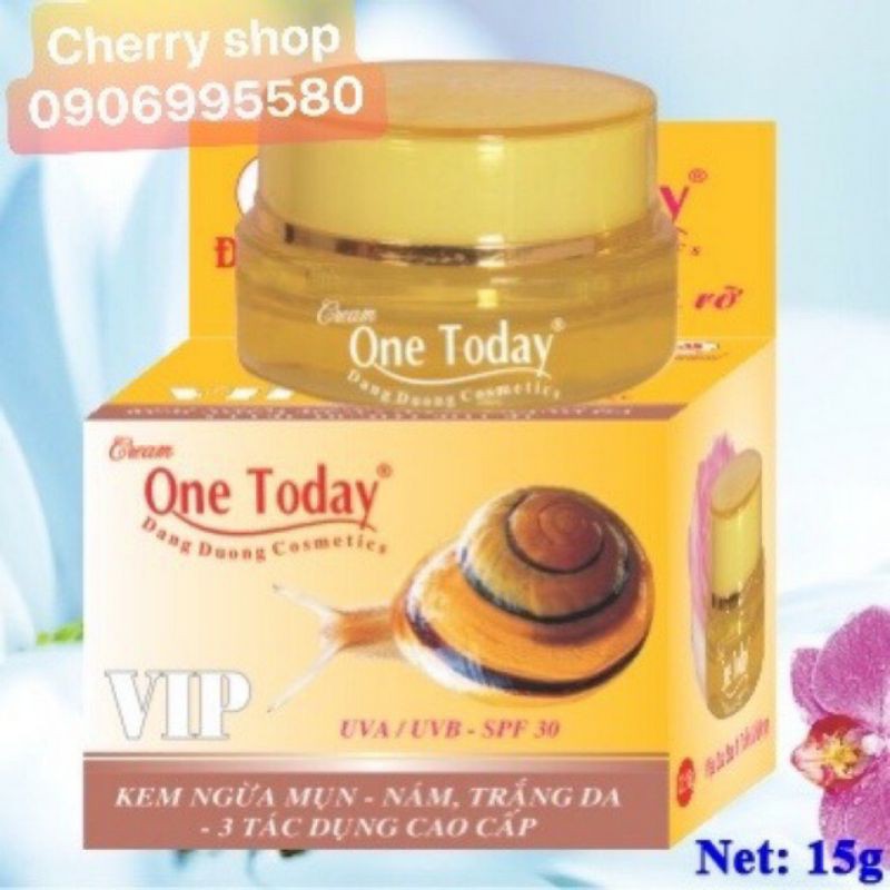 Kem ngừa mụn nám trắng da 3 tác dụng one today 15g