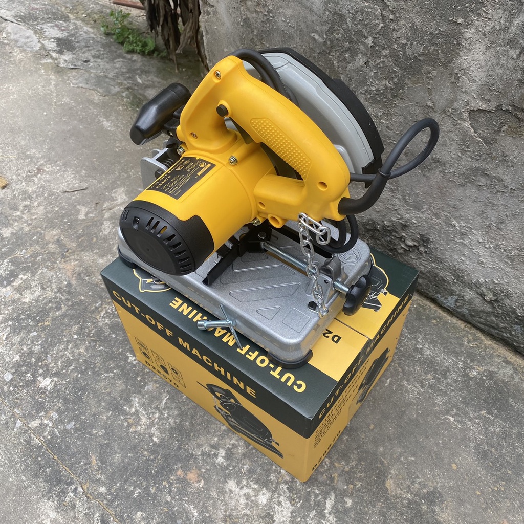 Máy cắt sắt mini D28670 - Bảo hành 12 tháng - tặng kèm lưỡi + 2 chổi than