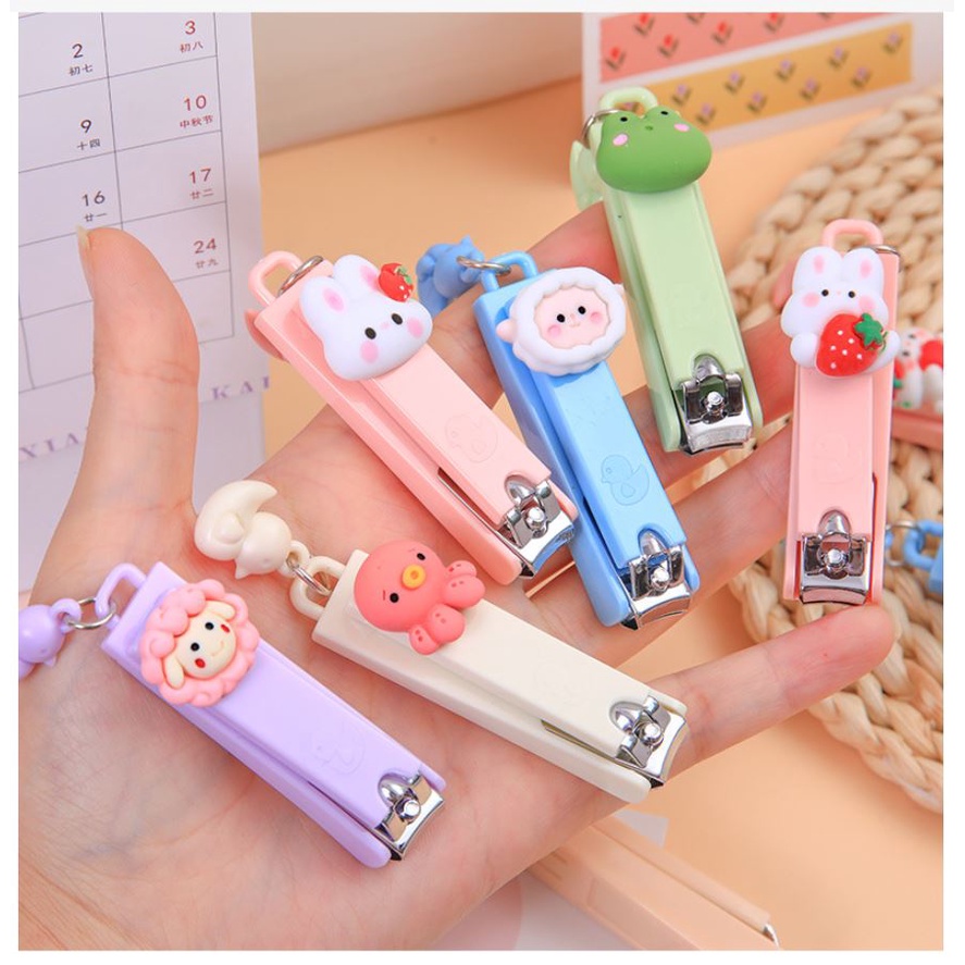 Bấm móng tay móc khóa ngộ nghĩnh - Móc khóa bấm móng tay hình thú