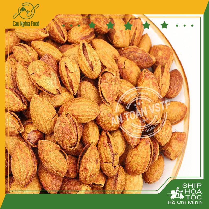 [Rẻ vô địch] 450Gram Hạnh Nhận Rang Bơ Loại Đặc Biệt Thơm Ngon 50gram, 250gram