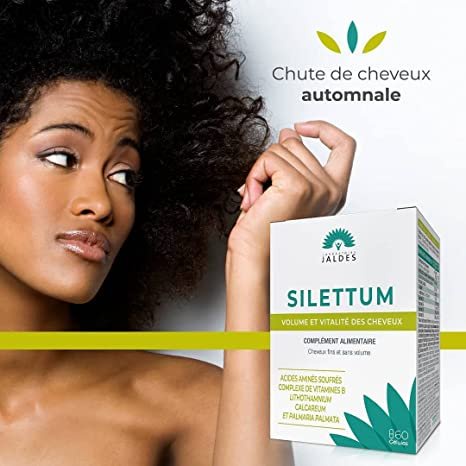 [ Thuần chay] Viên uống mọc tóc Jaldes Silettum Hair Volume and Vitality 3 x 60 Capsules