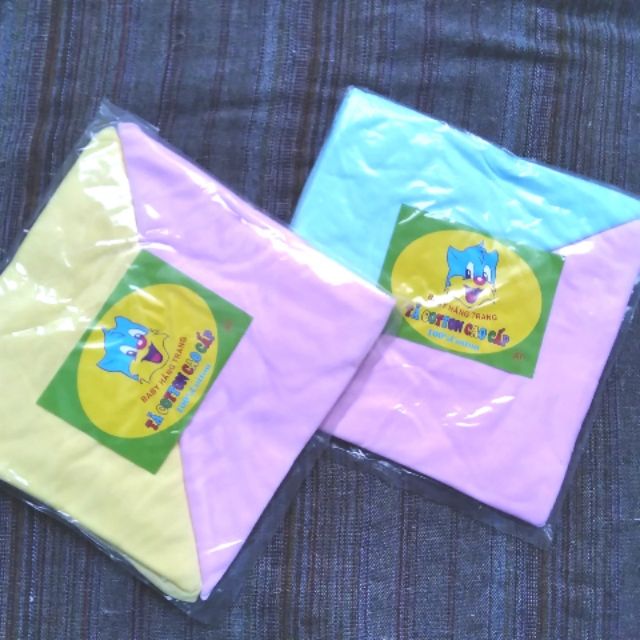 Tả chéo sơ sinh cotton gói 10 cái