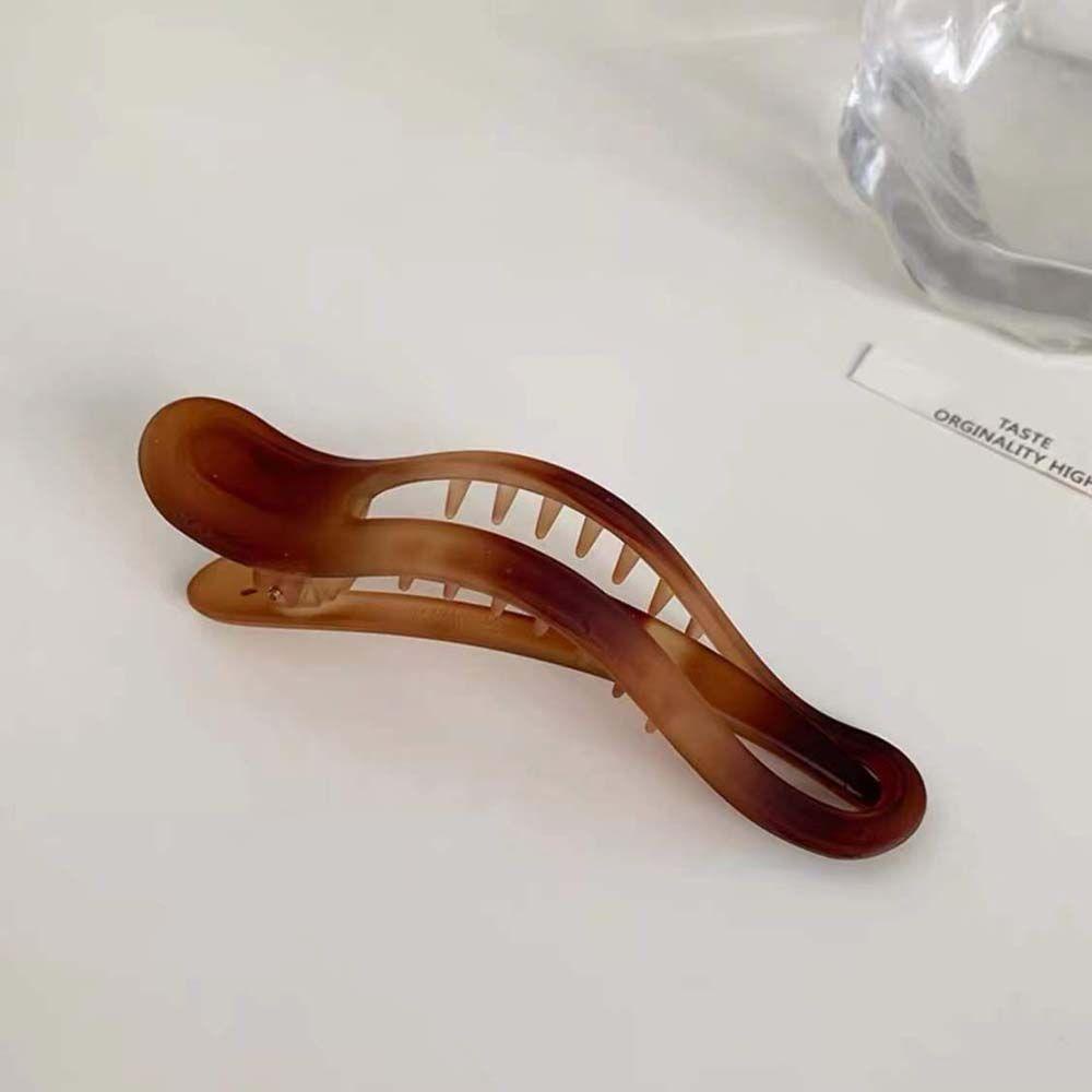 TWINKLE Kẹp Tóc Hình Cá Mập Phong Cách Vintage Cho Nữ