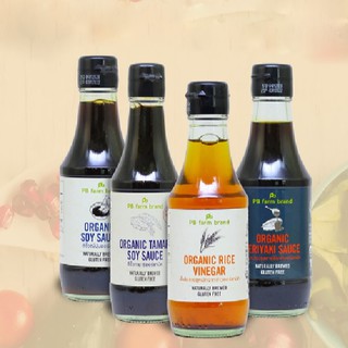 Nước tương hữu cơ Tamari 200ml - PBFarm
