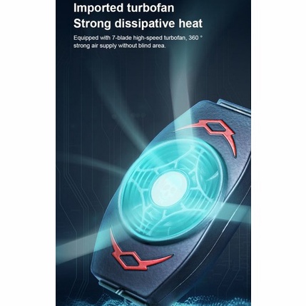 Quạt tản nhiệt điện thoại  X13 X16 - Siêu lạnh , làm mát bằng sò lạnh siêu mát, Upgrade LED RGB - Free Gift