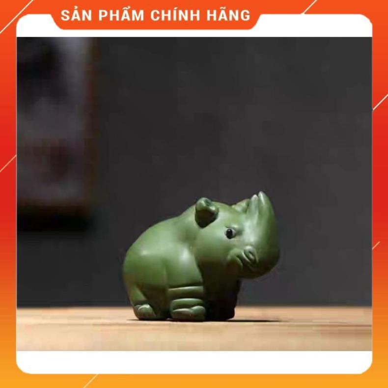 Pet trà tử sa Tê Giác, Hà Mã, vật nuôi bàn trà Huan_Nam177 shop