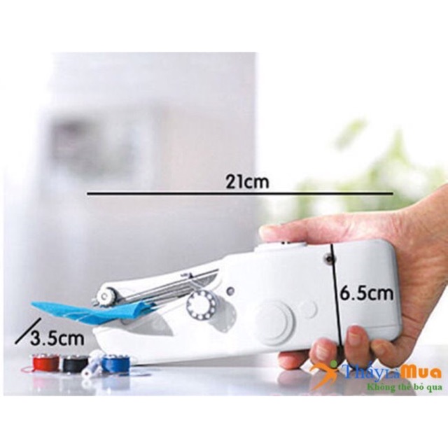 MÁy KHÂU MINI CẦM TAY PHIÊN BẢN MỚI NHẤT (tặng kèm pin) - HÀNG NỘI ĐỊA TRUNG