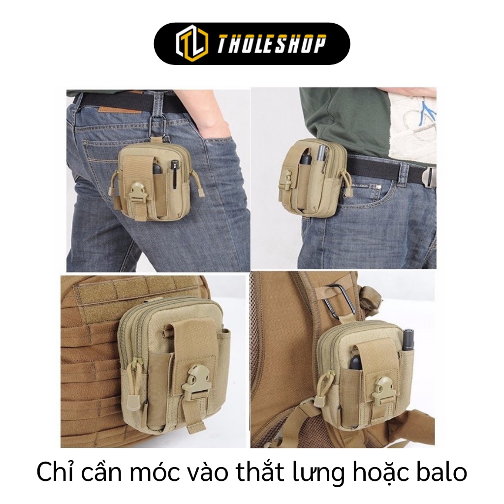 Túi Đeo Hông - Túi Ngoài Trời Thể Thao Đeo Hông Chống Thấm Nước, Kiểu Quân Sự 5360