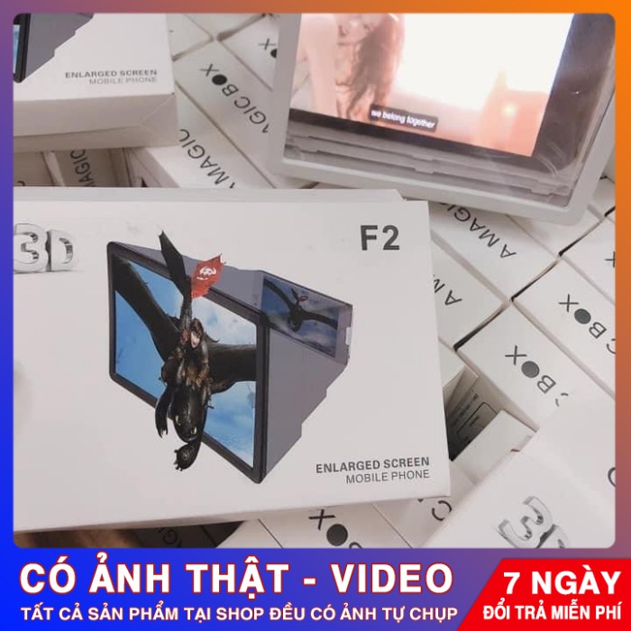 Hộp kính 3D phóng to màn hình điện thoại F2