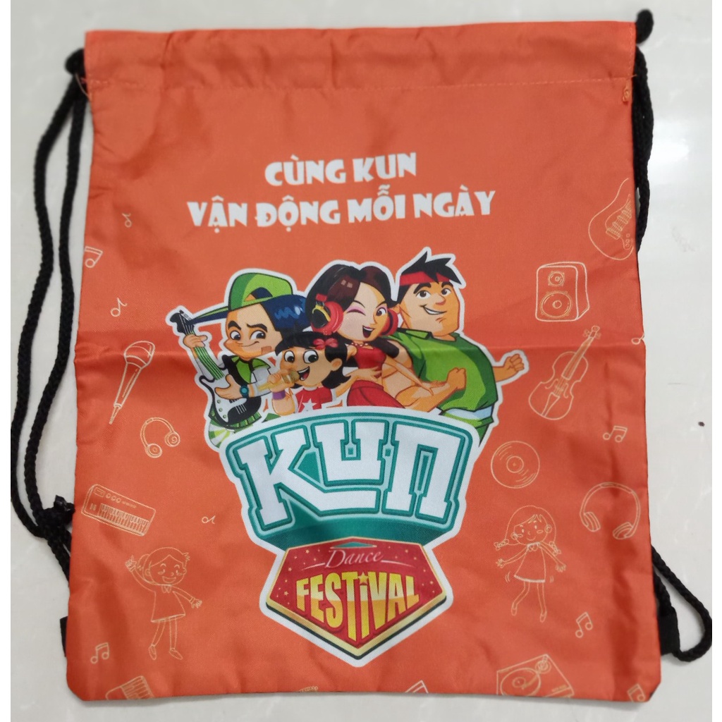 Balo dây rút quà từ sữa KUN