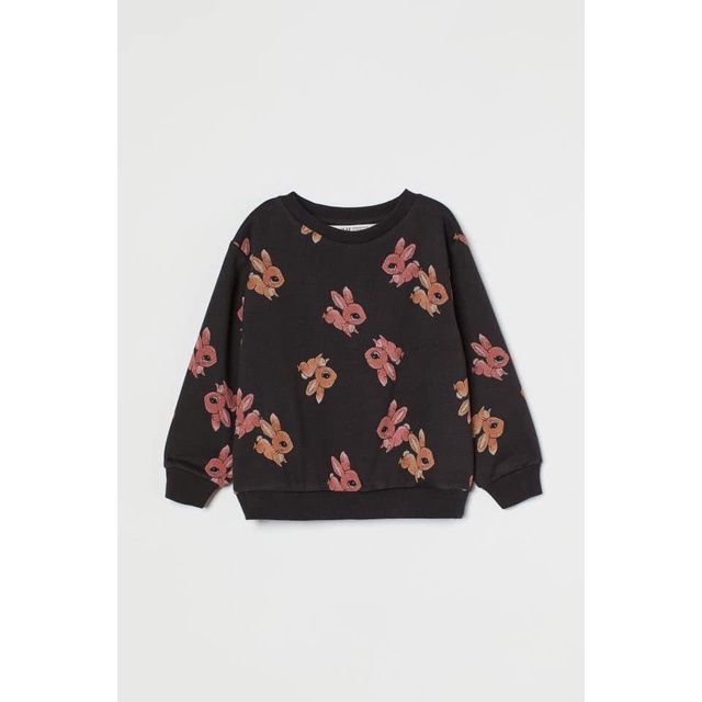 Áo nỉ bé gái HM