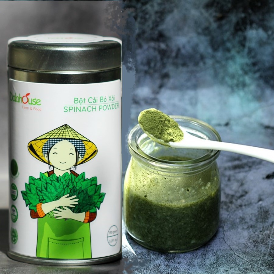 (Bán sỉ) Lon Bột cải bó xôi nguyên chất Dalahouse 150gr - NPP Tâm Dược Thảo