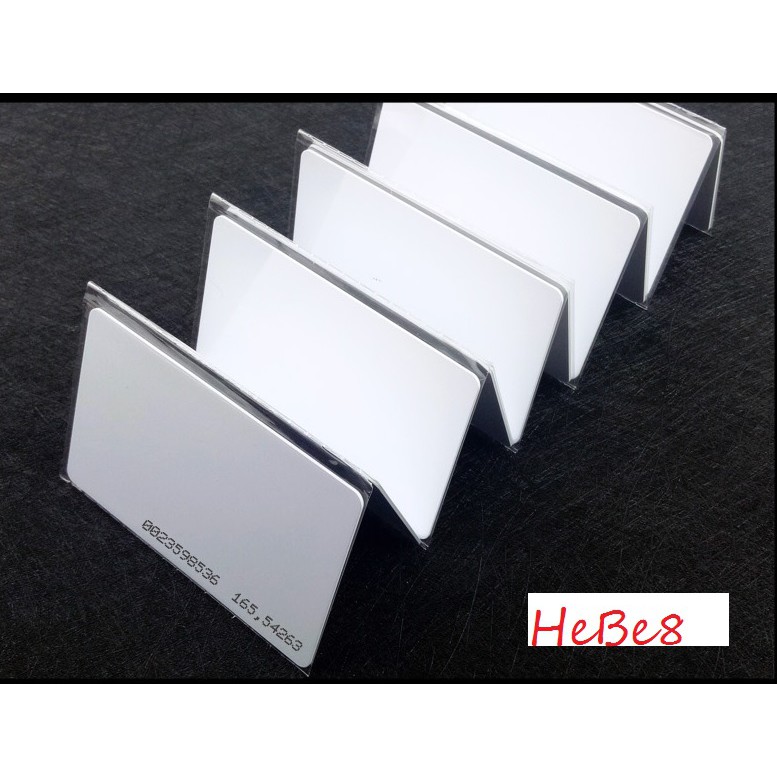 Thẻ Từ RFID 125khz Màu trắng. Thẻ cảm ứng ID Card, Thẻ Thang Máy