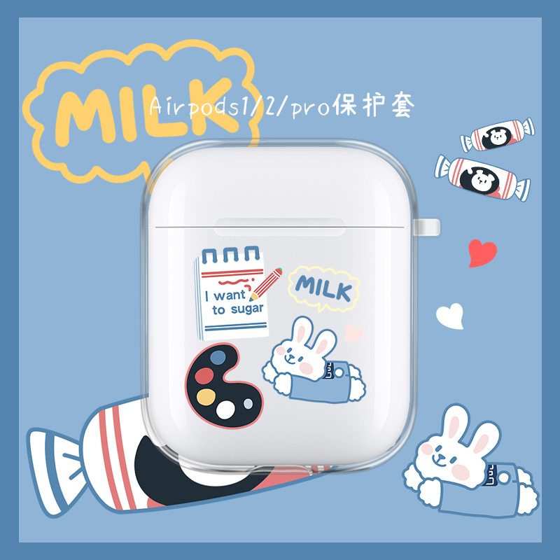 Vỏ bảo vệ đựng tai nghe Airpod 1/Airpod 2/Airpod pro mẫu đẹp  ốp bluetooth airpods 1/2-Dinuo