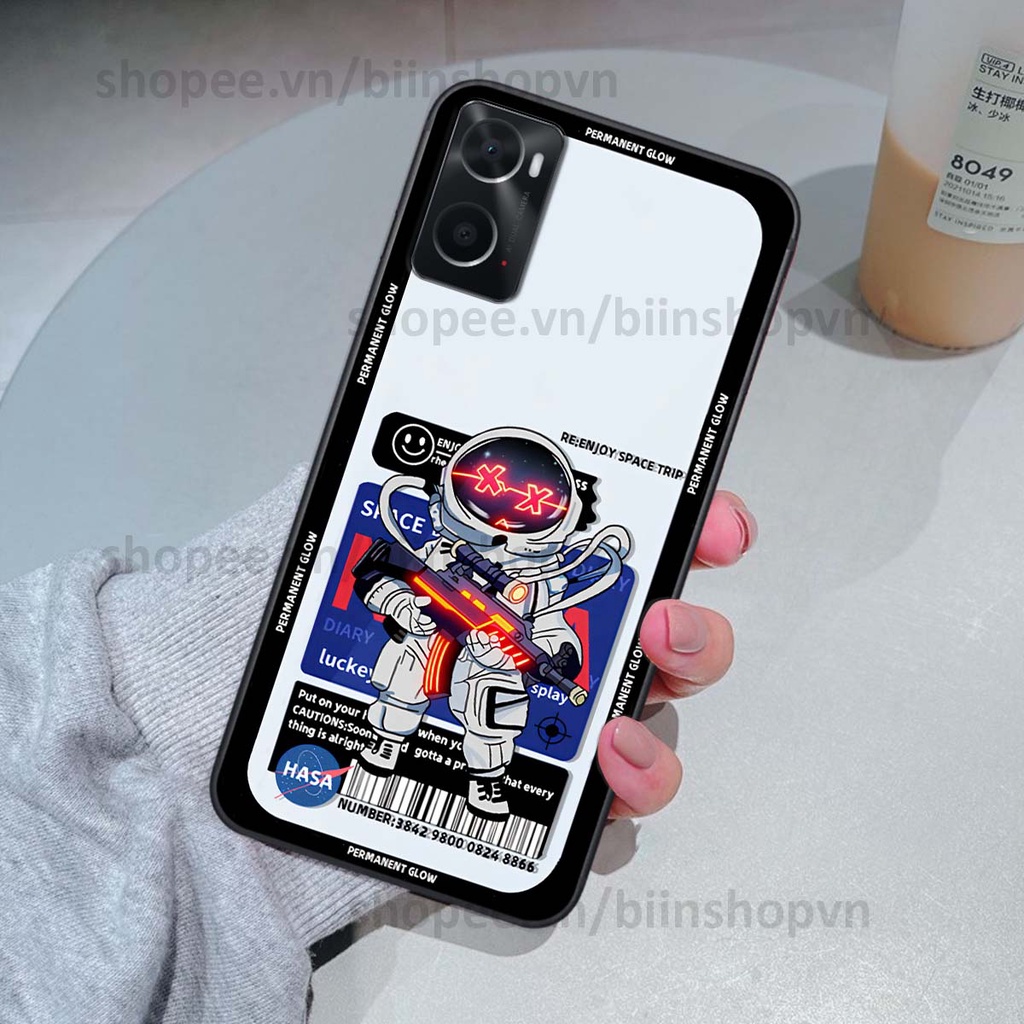 Ốp Oppo A76 phi hành gia vũ trụ space.x siêu đẹp, thời trang