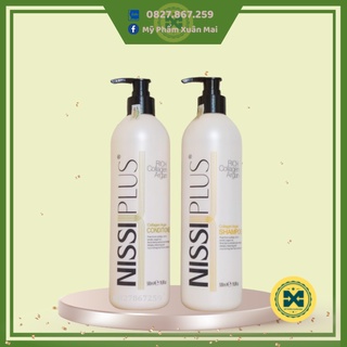 Lẻ dầu gội/ dầu xả nissi collagen phục hồi 500ml