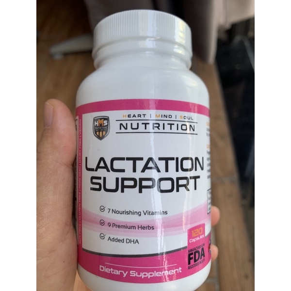 HMS Nutrition Lactation support hỗ trợ sữa mẹ