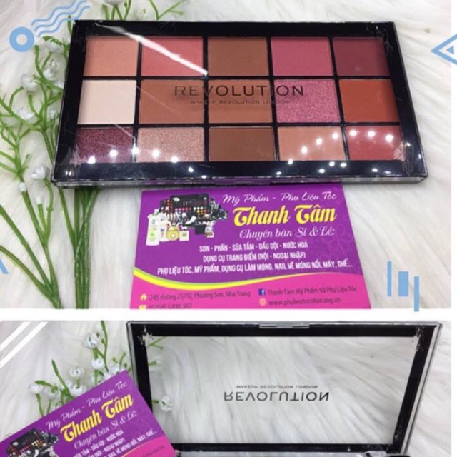 Bảng mắt 15 ô makeup revolution