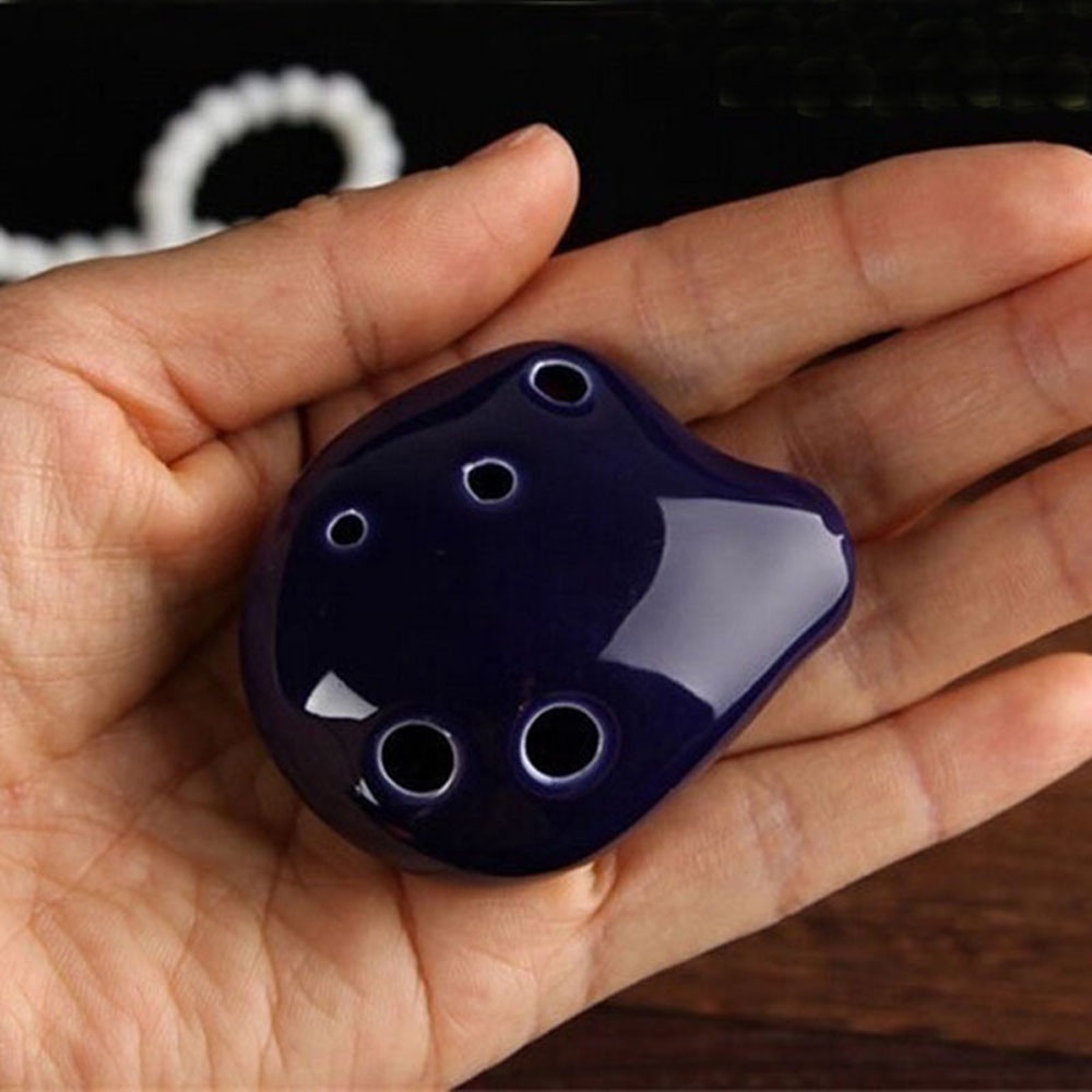 Sáo ocarina mini 6 lỗ bằng gốm thủ công 3 dành cho học sinh