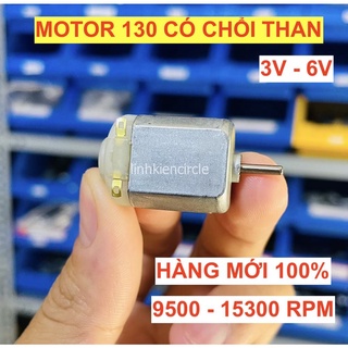 Motor 130 có chổi than 3V - 6V motor đồ chơi tốc độ 15300 RPM hàng mới 100% - LK0004
