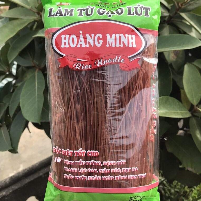 Bún gạo lứt đỏ, Phở gạo lứt đỏ Hoàng Minh Thực dưỡng EATCLEAN tốt cho sức khỏe | BigBuy360 - bigbuy360.vn