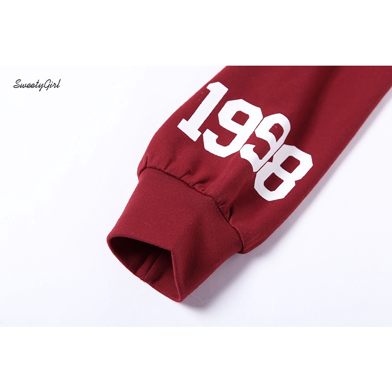 Áo Thun Dáng Rộng Tay Dài In Chữ Thời Trang Dành Cho Nữ 2022