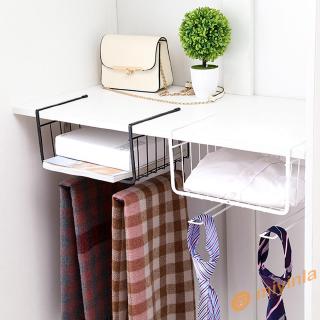Giá móc kiêm rổ đựng đồ treo tủ tiện dụng