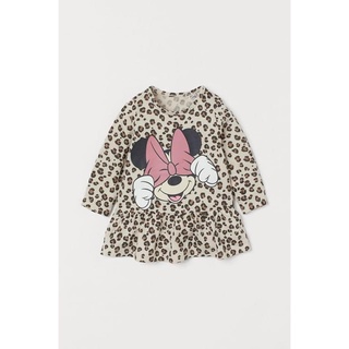Váy bé gái Thu Đông Dài Tay Họa Tiết Báo Mickey Cho Bé siêu xinh siêu dễ thương-XIAOMIMI 555552222259