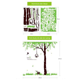 [RẺ VÔ ĐỊCH] Decal dán tường cao cấp - DC104