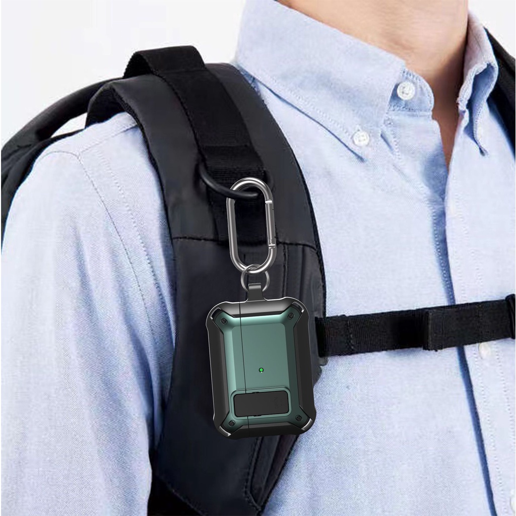 Vỏ case chống shock bảo vệ bao đựng tai nghe airpods 1 2 3 PRO