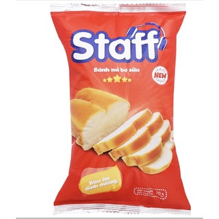 Bánh mì Sanwich ngọt 70g staff Hữu Nghị
