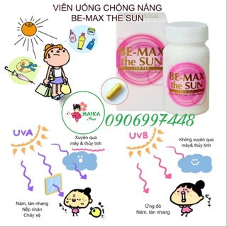 Viên uống chống nắng Be Max The Sun hộp 30 viên