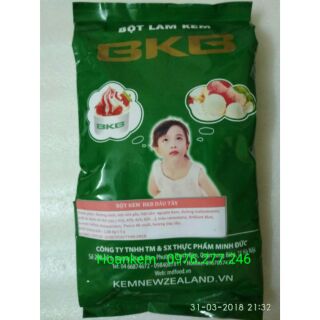 Bột làm kem cứng vị dâu (gói 1.5kg )