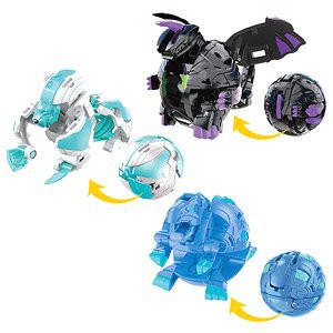 BAKUGAN CHÍNH HÃNG - BỘ 3 CHIẾN BINH BAKUGAN STARTER PACK B17 - MÃ SP 139515