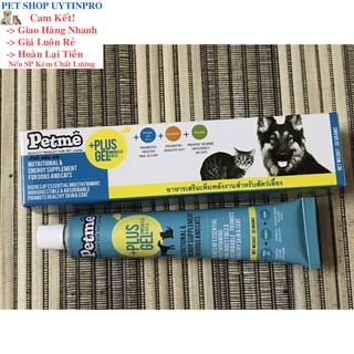 Gel dinh dưỡng petme plus gel dành cho pet thú cưng chó mèo tuýp 30g - pet shop uytinpro