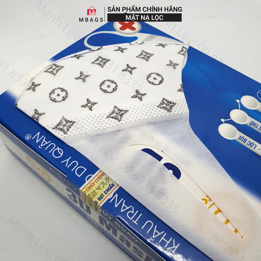 Khẩu Trang 3D Mask Duy Quân Công Nghệ Dập Nhật Bản ( Hộp 50 cái ) - Hàng Chính Hãng | BigBuy360 - bigbuy360.vn