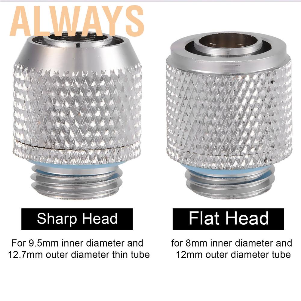 [READY STOCK] Đầu nối G1/4 2 chiều cho quạt làm mát nước PC