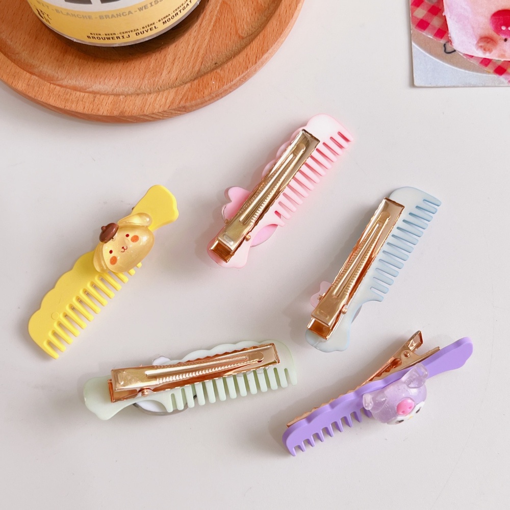 Lược Kẹp Tóc Màu Kẹo Sáng Tạo Dễ Thương Phong Cách Hàn Quốc