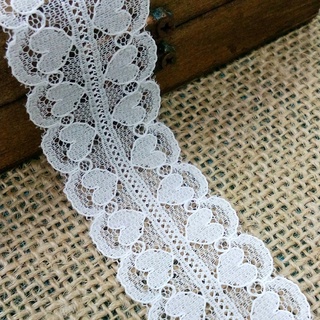 Ruy băng ren mỏng hoạ tiết - Chiều dài 02 mét