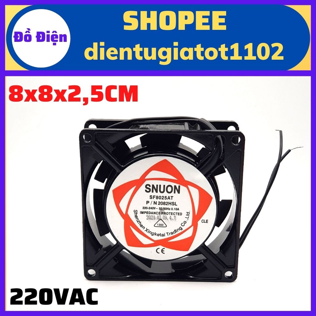 Quạt Tản Nhiệt 220V, Quạt Đủ Loại Kích Thước Theo Yêu Cầu, Quạt hút mùi 220VAC, Quạt làm mát