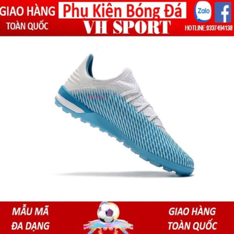 Giày đá bóng sân cỏ nhân tạo giá rẻ cao cấp Adidas X 19.1 Xanh Ngọc TF ! < ;;; ; ⛸️