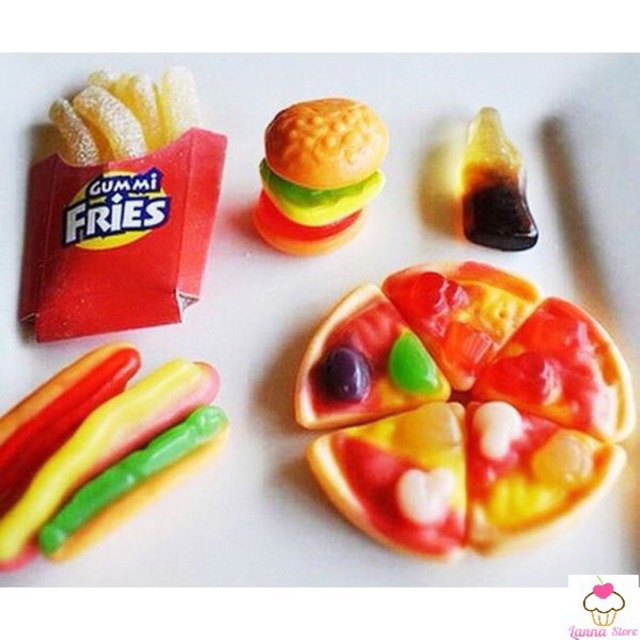 Kẹo dẻo Trolli Gummi Lunch gói 77gr