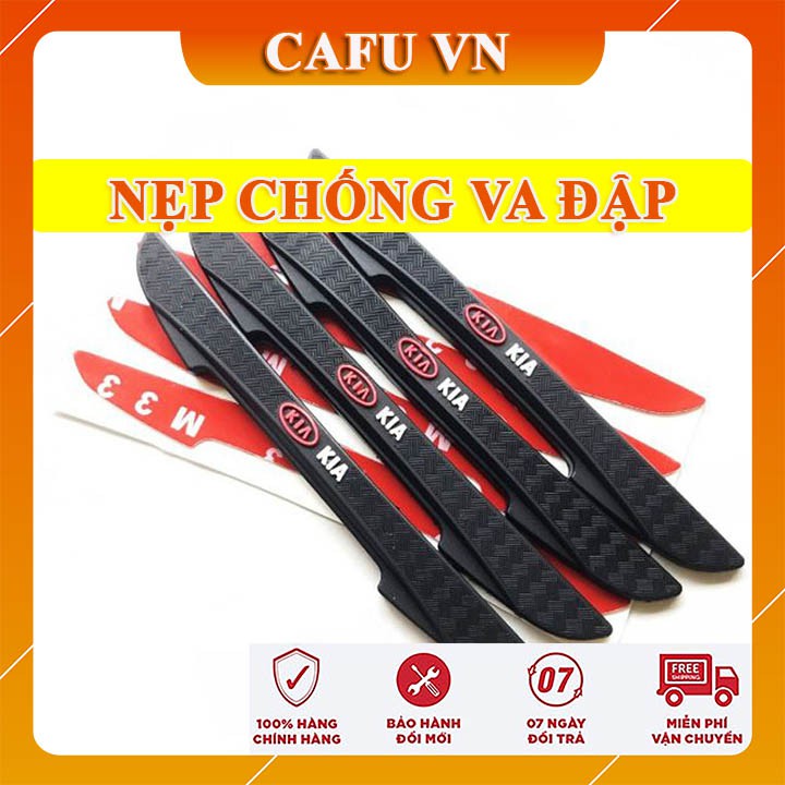 Bộ 4 miếng dán cửa chống xước miếng dán chống va đập dán cửa ô tô chống xước - CAFU VN