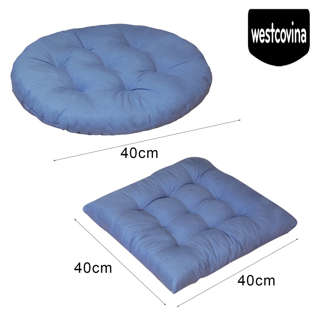 [Hot]☀ Đệm Lót Ghế Ngồi Bằng Polyester Chống Trượt Màu Sắc Đơn Giản