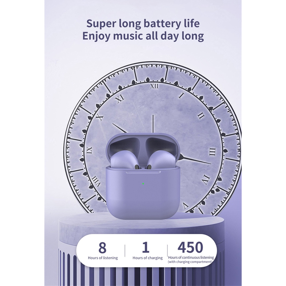 Tai Nghe Bluetooth Pro4 Mini Thật Tai Nghe Nhét Tai Không Dây Cho Điện Thoại Cầm Tay Gọi Trong Tai Tai Nghe Có Mic